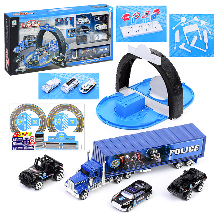 Парковка 660-A90 "Станция полиции" в коробке Парковка 660-A90 "Станция полиции" в коробке