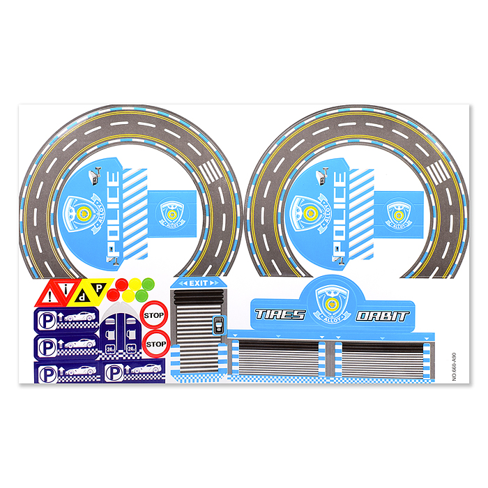 Парковка 660-A90 "Станция полиции" в коробке