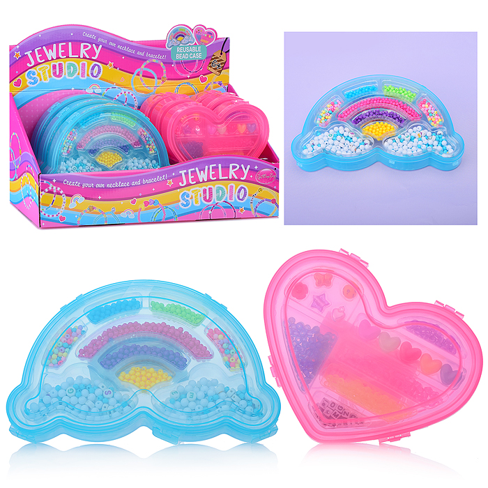 Набор создание украшений 11588 "Сердечко-радуга" в коробке Набор создание украшений 11588 "Сердечко-радуга" в коробке