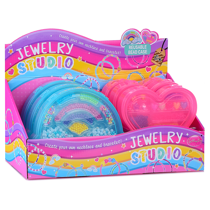 Фото к товару Набор создание украшений 11588 "Сердечко-радуга" в коробке Набор создание украшений 11588 "Сердечко-радуга" в коробке