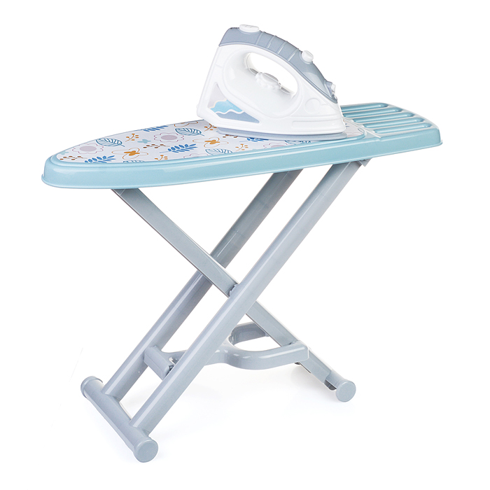 Фото к товару Набор игровой "Утюжок №3 с гладильной доской" (серо-голубой) (в сеточке) Набор игровой "Утюжок №3 с гладильной доской" (серо-голубой) (в сеточке)