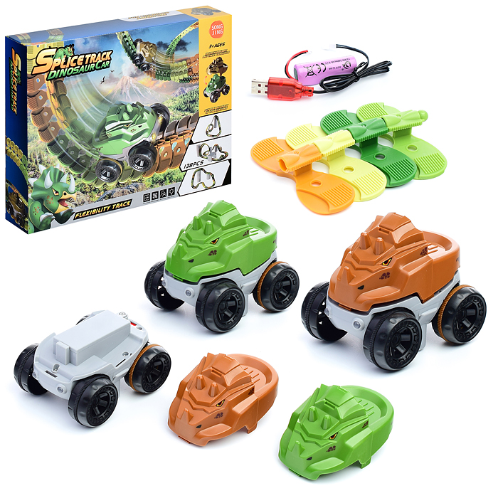 Трек SJ2203 с машинкой, в коробке Трек SJ2203 с машинкой, в коробке