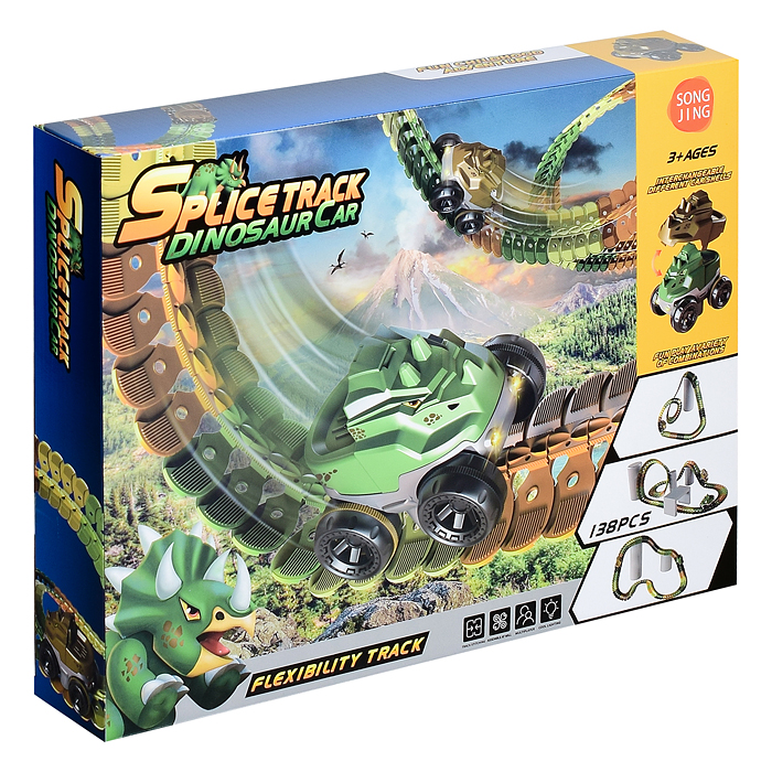 Фото к товару Трек SJ2203 с машинкой, в коробке Трек SJ2203 с машинкой, в коробке