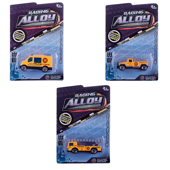 Машина S903-6 (металл.) в ассортименте, на листе Машина S903-6 (металл.) в ассортименте, на листе