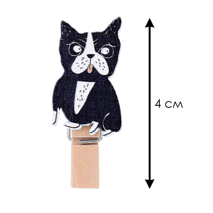 Фото к товару Набор прищепок декоративных деревянных "Бульдог 10 шт " 3.5*0,7 *2.5см. Набор прищепок декоративных деревянных "Бульдог 10 шт " 3.5*0,7 *2.5см.