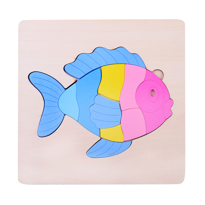 Пазл-вкладыш D1544 "Рыбка"