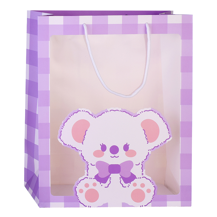 Пакет подарочный 00-3631 "Счастливые зверюшки" (32*26*12см.) Пакет подарочный 00-3631 "Счастливые зверюшки" (32*26*12см.)