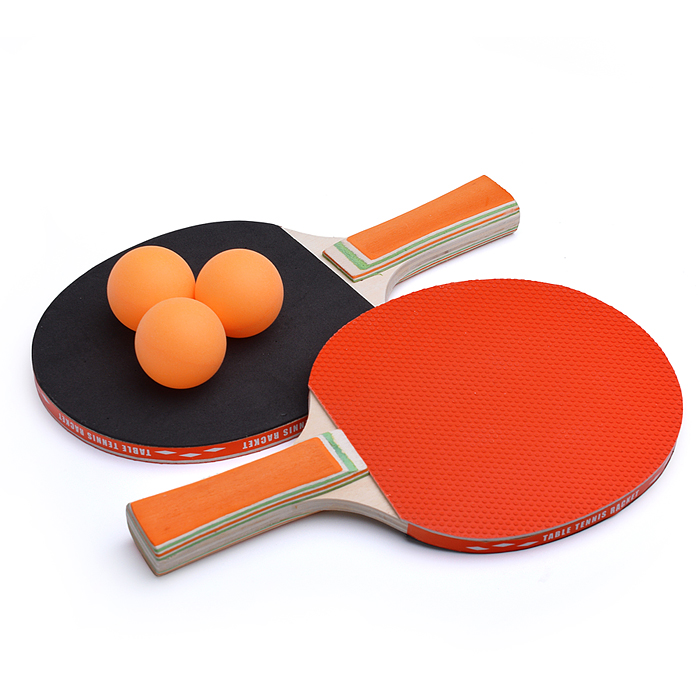 Фото к товару Набор для настольного тенниса 00-3714 (2 ракетки, 3 мяча) в сумке Набор для настольного тенниса 00-3714 (2 ракетки, 3 мяча) в сумке