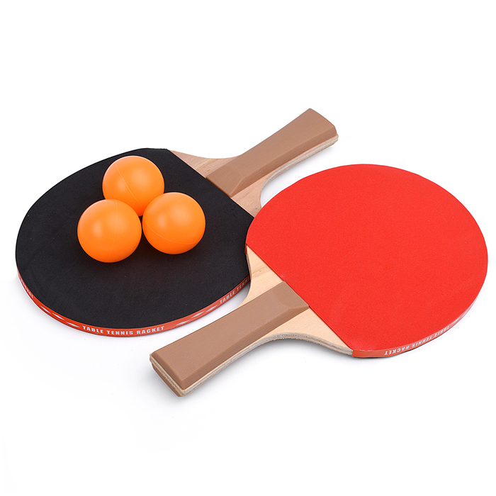 Фото к товару Набор для настольного тенниса 00-3719 (2 ракетки, 3 мяча) на блистере Набор для настольного тенниса 00-3719 (2 ракетки, 3 мяча) на блистере