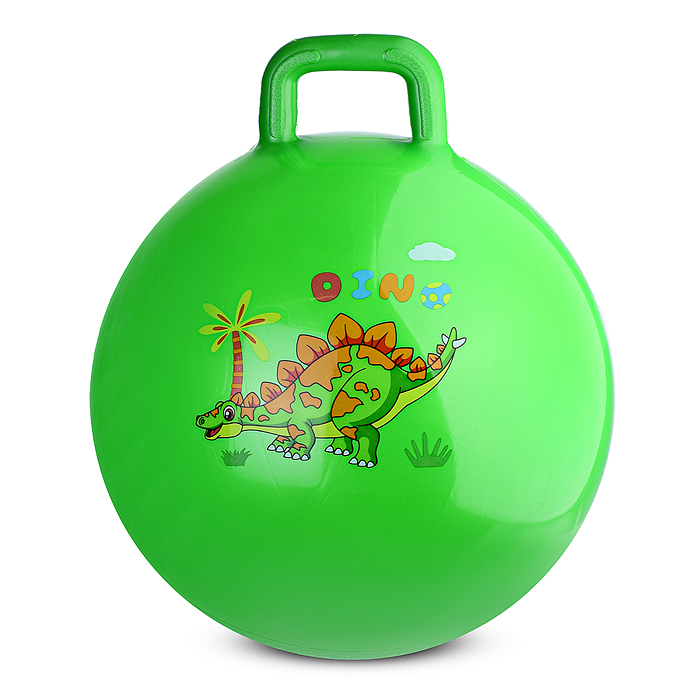 Фото к товару Мяч с ручкой 45 см 00-4163 "Дино" Мяч с ручкой 45 см 00-4163 "Дино"