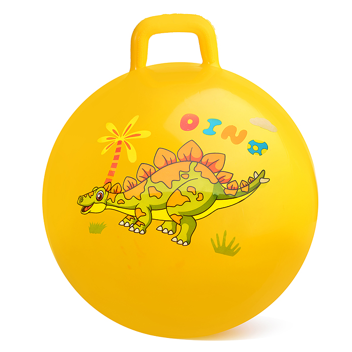 Фото к товару Мяч с ручкой 45 см 00-4163 "Дино" Мяч с ручкой 45 см 00-4163 "Дино"