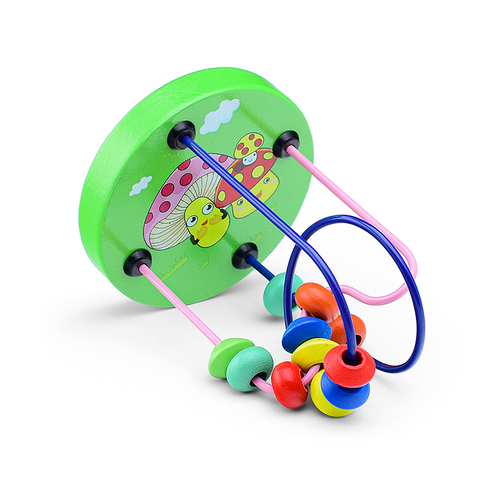 Фото к товару Лабиринт D0043-1 "Веселые грибочки" цветной вид 1 Лабиринт D0043-1 "Веселые грибочки" цветной вид 1