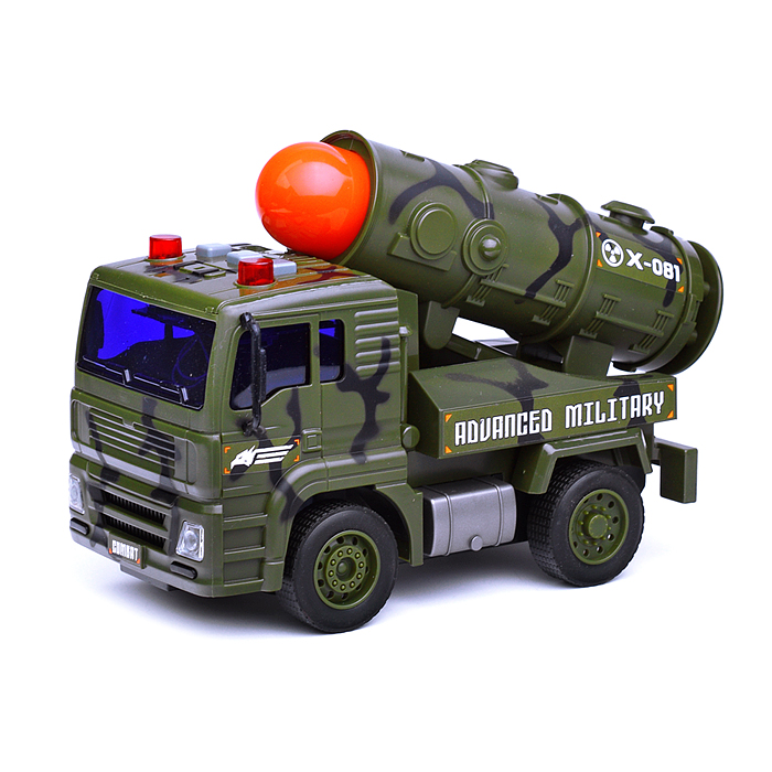 Фото к товару Машина WY440D "Военная техника Х-081" с ракетной установкой, в коробке Машина WY440D "Военная техника Х-081" с ракетной установкой, в коробке