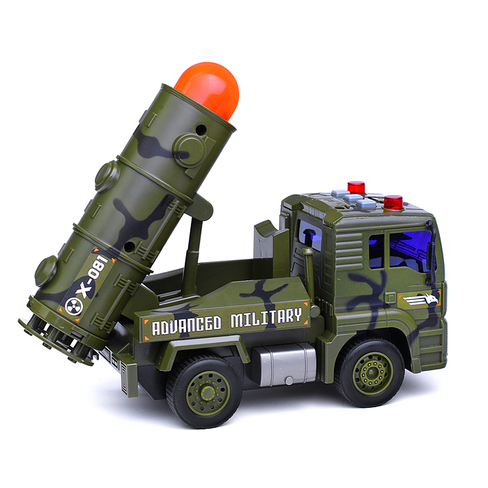 Фото к товару Машина WY440D "Военная техника Х-081" с ракетной установкой, в коробке Машина WY440D "Военная техника Х-081" с ракетной установкой, в коробке