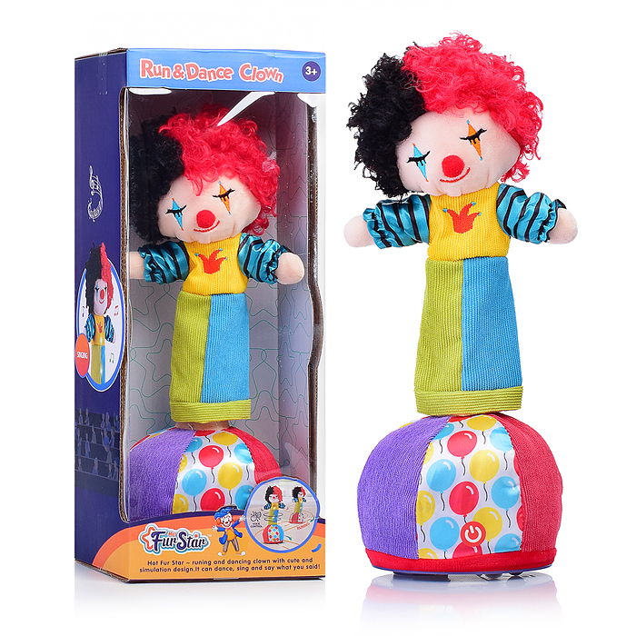 Клоун T505 со светом и музыкой, в коробке Клоун T505 со светом и музыкой, в коробке