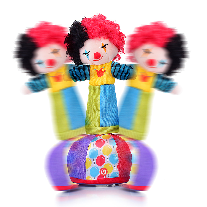 Фото к товару Клоун T505 со светом и музыкой, в коробке Клоун T505 со светом и музыкой, в коробке