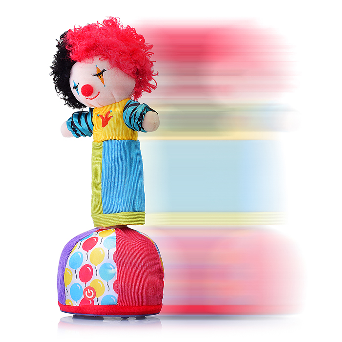 Фото к товару Клоун T505 со светом и музыкой, в коробке Клоун T505 со светом и музыкой, в коробке