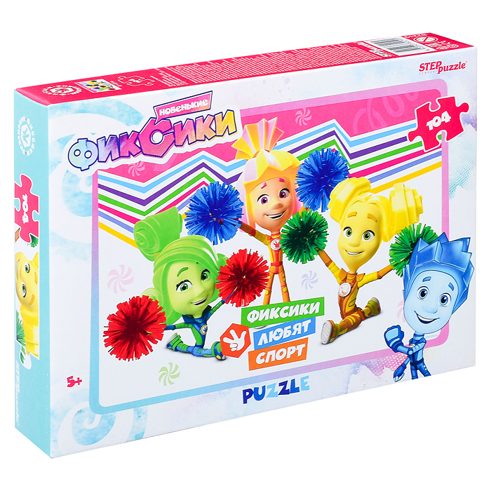 Пазлы 104 "Фиксики" (Аэроплан) Пазлы 104 "Фиксики" (Аэроплан)