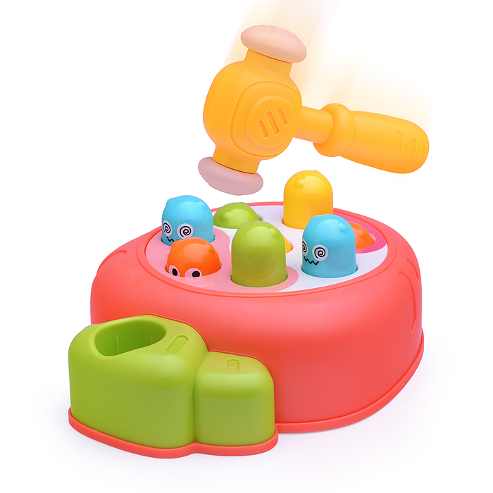 Развивающая игра-стучалка Y0088 "Поймай крота" в коробке