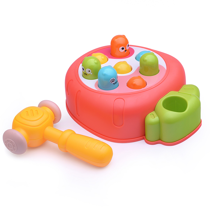 Развивающая игра-стучалка Y0088 "Поймай крота" в коробке