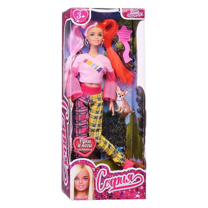 Фото к товару Кукла София 29 см, (руки и ноги сгиб, акс,) в коробке Кукла София 29 см, (руки и ноги сгиб, акс,) в коробке