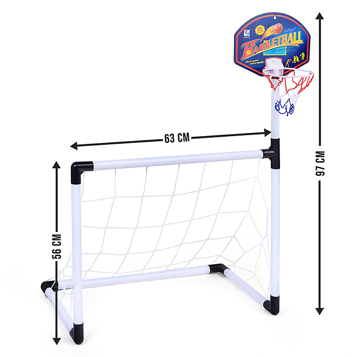 Фото к товару Ворота футбольные ZY620 "Спорт" в коробке Ворота футбольные ZY620 "Спорт" в коробке