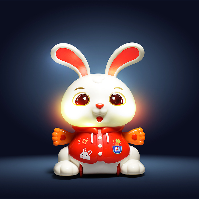 Фото к товару Интерактивная игрушка YJ-3064 "Заяц" на батарейках, в коробке Интерактивная игрушка YJ-3064 "Заяц" на батарейках, в коробке