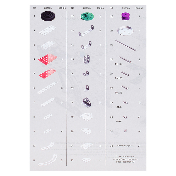 Фото к товару Конструктор мет.с подвижными деталями "Вертолет" Конструктор мет.с подвижными деталями "Вертолет"