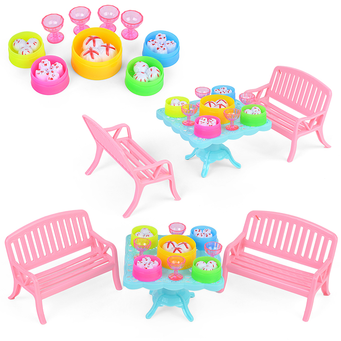 Набор мебели 77-68 "Пикник-1" (13 предметов) под колпаком Набор мебели 77-68 "Пикник-1" (13 предметов) под колпаком