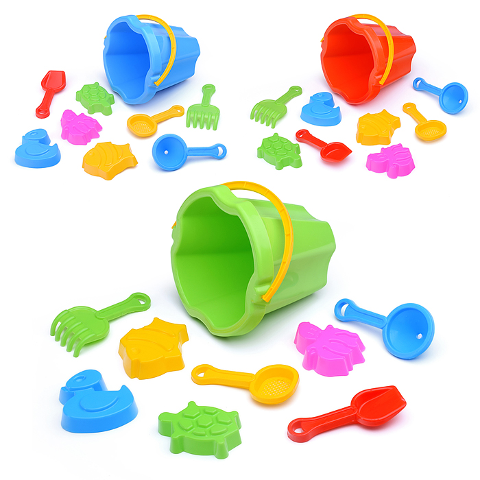 Набор для игры в песке с ведром Набор для игры в песке с ведром