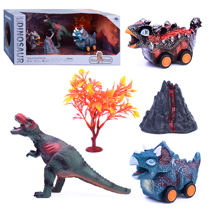 Набор BY568-961 "Динозавры. Вулкан-3" в коробке Набор BY568-961 "Динозавры. Вулкан-3" в коробке