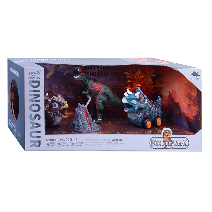 Фото к товару Набор BY568-961 "Динозавры. Вулкан-3" в коробке Набор BY568-961 "Динозавры. Вулкан-3" в коробке