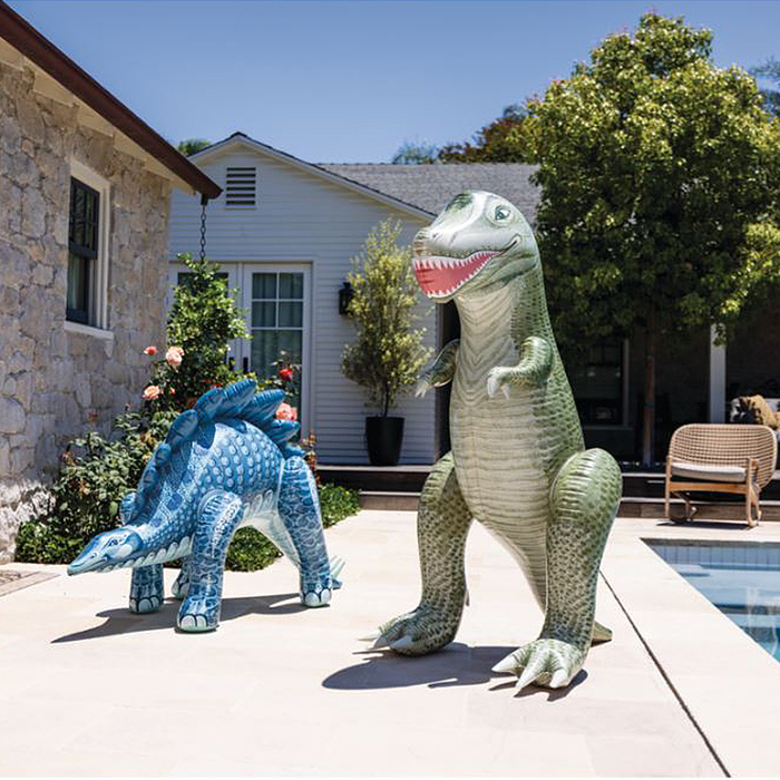 Фото к товару Игрушка надувная "Динозавр" от 3-8 лет, Тиранозавр или Стегозавр в ассортименте, 48593NP INTEX Игрушка надувная "Динозавр" от 3-8 лет, Тиранозавр или Стегозавр в ассортименте, 48593NP INTEX