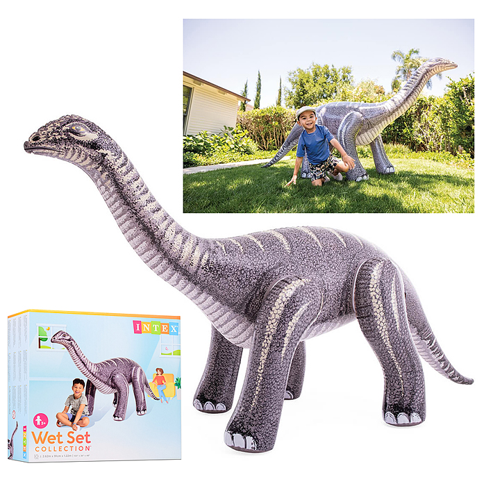 Фото к товару Игрушка надувная "Динозавр" от 3-8 лет, Трицератопс или Бронтозавр в ассортименте, 48594NP INTEX Игрушка надувная "Динозавр" от 3-8 лет, Трицератопс или Бронтозавр в ассортименте, 48594NP INTEX