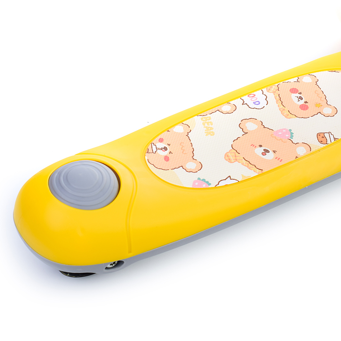 Фото к товару Самокат U038230Y 3-х кол., желтый, PU, ABEC 7, в коробке Самокат U038230Y 3-х кол., желтый, PU, ABEC 7, в коробке