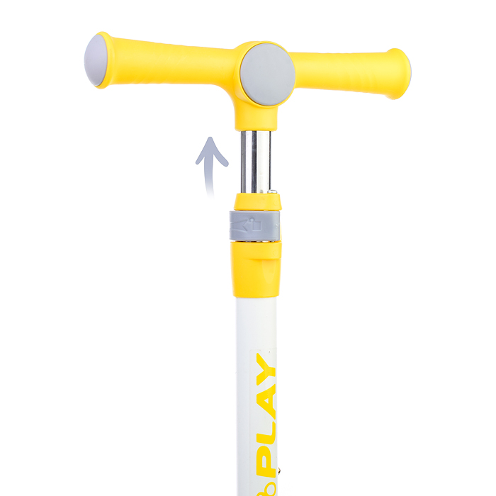 Фото к товару Самокат U038230Y 3-х кол., желтый, PU, ABEC 7, в коробке Самокат U038230Y 3-х кол., желтый, PU, ABEC 7, в коробке