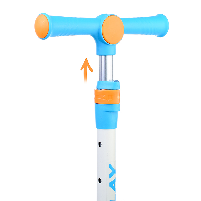 Фото к товару Самокат U038230Y 3-х кол., синий, PU, ABEC 7, в коробке Самокат U038230Y 3-х кол., синий, PU, ABEC 7, в коробке