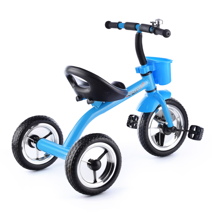 Фото к товару Велосипед XEL-002-2, 3-х колесный, голубой Велосипед XEL-002-2, 3-х колесный, голубой