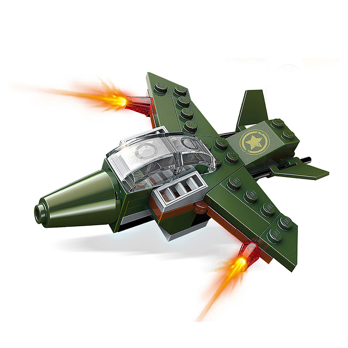 Конструктор 1803 "Военный транспорт" в ассортименте