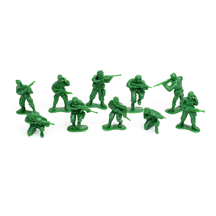 Детский военный набор JL668-74 "Линия обороны" (21 дет.) в пакете