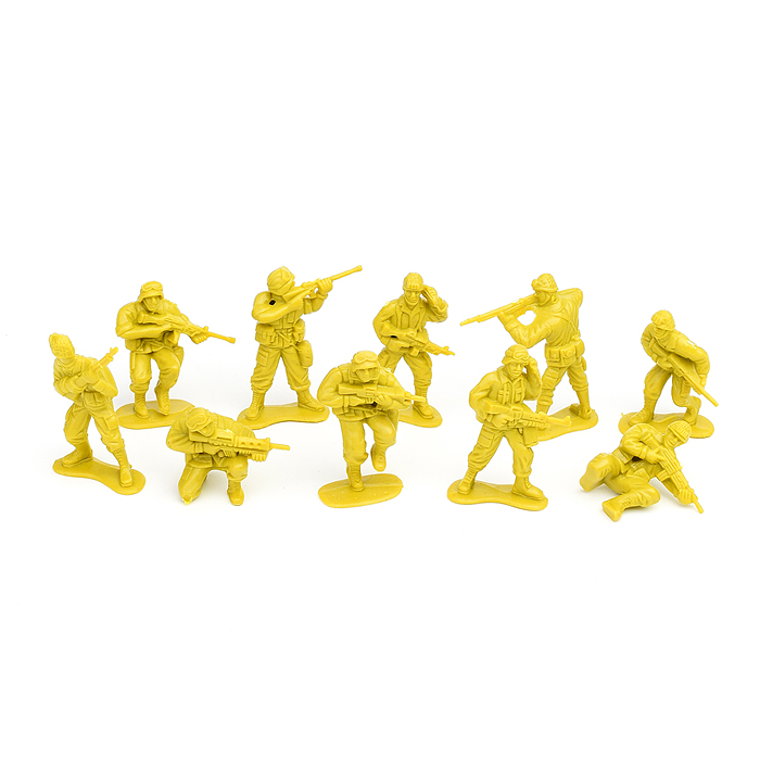 Детский военный набор JL668-74 "Линия обороны" (21 дет.) в пакете