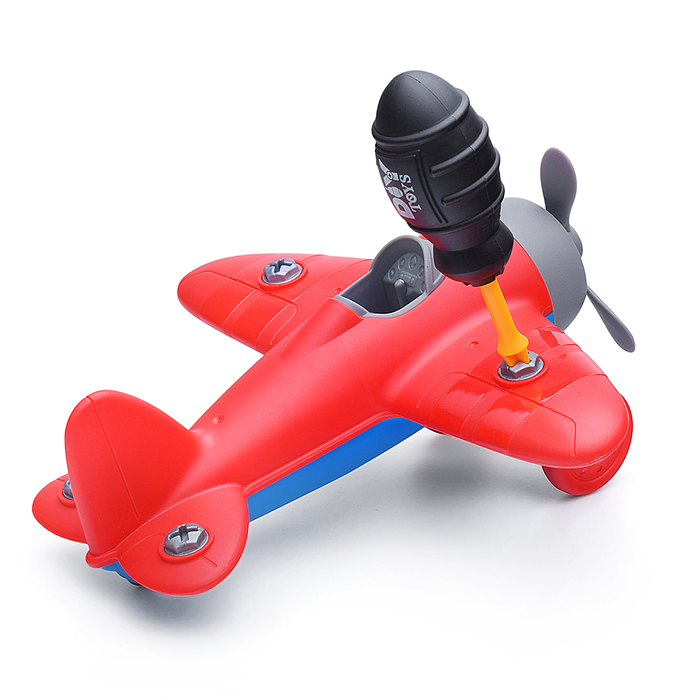 Фото к товару Конструктор HMD199-70 "Самолет" с отверткой, в коробке Конструктор HMD199-70 "Самолет" с отверткой, в коробке