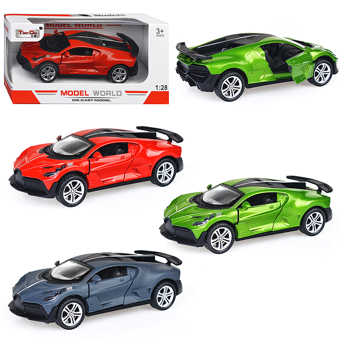 Машина F2084-1M "Спорт купе" метал., в коробке Машина F2084-1M "Спорт купе" метал., в коробке