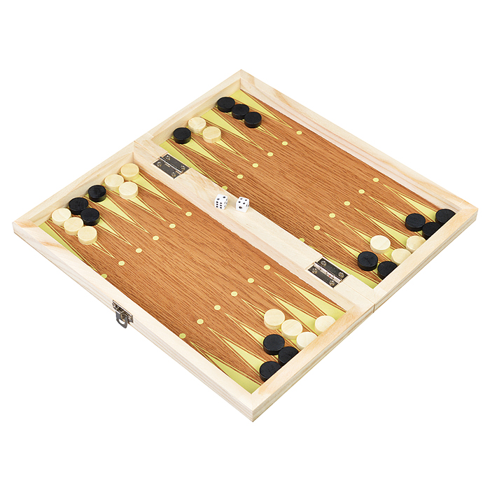 Игра 3 в 1 00-3181 "Шахматы, нарды, шашки"