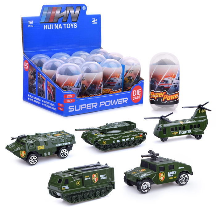 Машина 778-10 "Super power. Военная техника" в коробке Машина 778-10 "Super power. Военная техника" в коробке