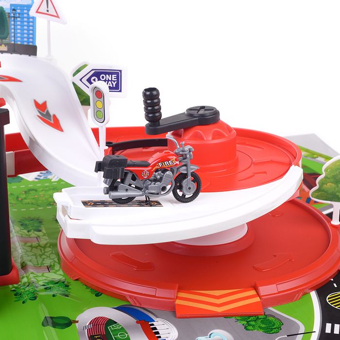 Фото к товару Парковка 660-A337 "Пожарная служба" в коробке Парковка 660-A337 "Пожарная служба" в коробке