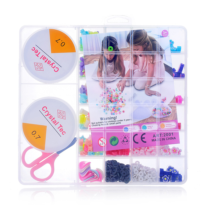 Набор создание украшений 00-2244 "Яркие фигуры" в коробке Набор создание украшений 00-2244 "Яркие фигуры" в коробке