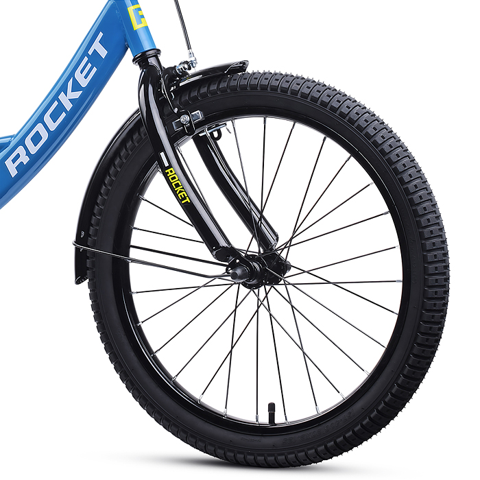 Фото к товару Велосипед 20" Rocket Gem, цвет голубой Велосипед 20" Rocket Gem, цвет голубой