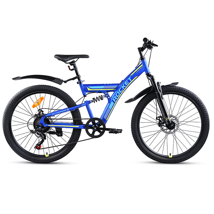 Велосипед 24" Rocket Azkar Pro, цвет синий, размер 15"