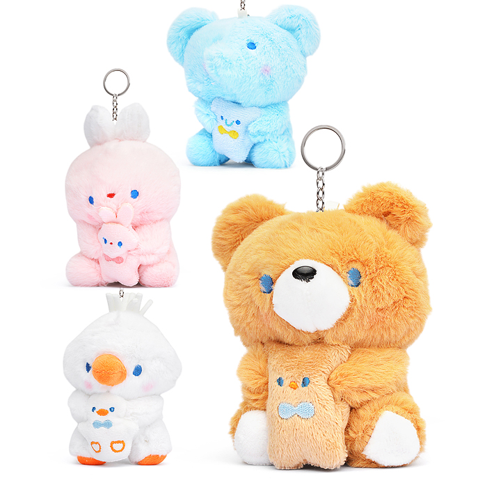 Мягкая игрушка M1319 "Зверюшка с игрушкой"